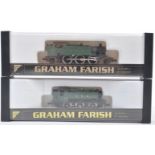 TWO GRAHAM FARISH N GAUGE MODEL RAILWAY TRAINSET LOCOS