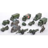 COLLECTION OF ASSORTED DINKY TOYS & BRITIAINS MILITARY DIECAST