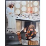 DOCTOR WHO - K9 - JOHN LEESON SIGNED 16X12" PHOTOGRAPH