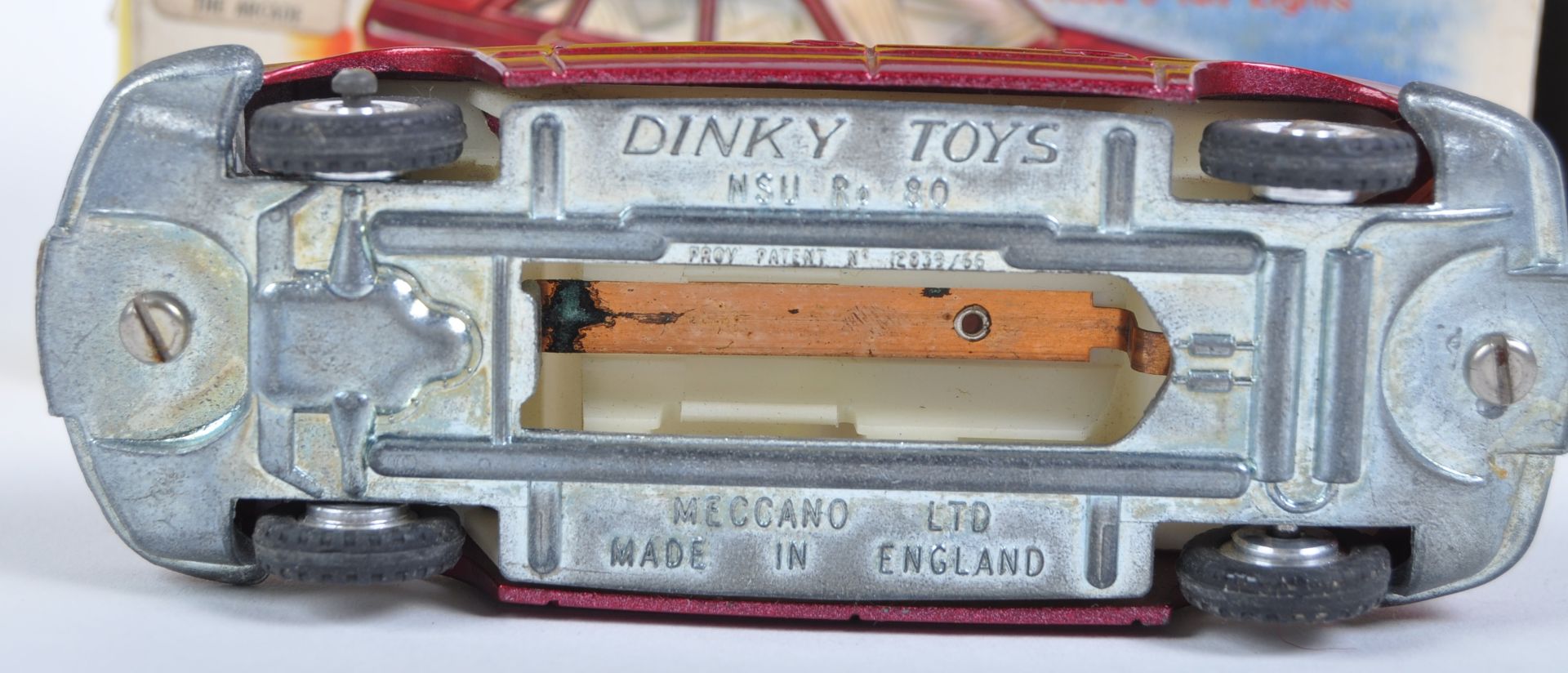 ORIGINAL VINTAGE DINKY TOYS N.S.U DIECAST MODEL CAR NO.176 - Bild 4 aus 7