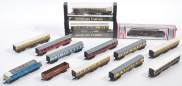 LARGE COLLECTION OF LIMA & GRAHAM FARISH N GAUGE CARRIAGES