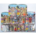COLLECTION OF VINTAGE PLAYMATES STAR TREK CARDED ACTION FIGURES