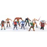 COLLECTION OF X9 ASSORTED MATTEL MADE MOTU ACTION FIGURES