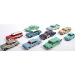 COLLECTION OF X10 VINTAGE DINKY TOYS DIECAST MODEL CARS