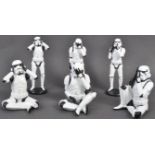 COLLECTION OF X6 NEMESIS NOW ORIGINAL STORMTROOPER MODELS