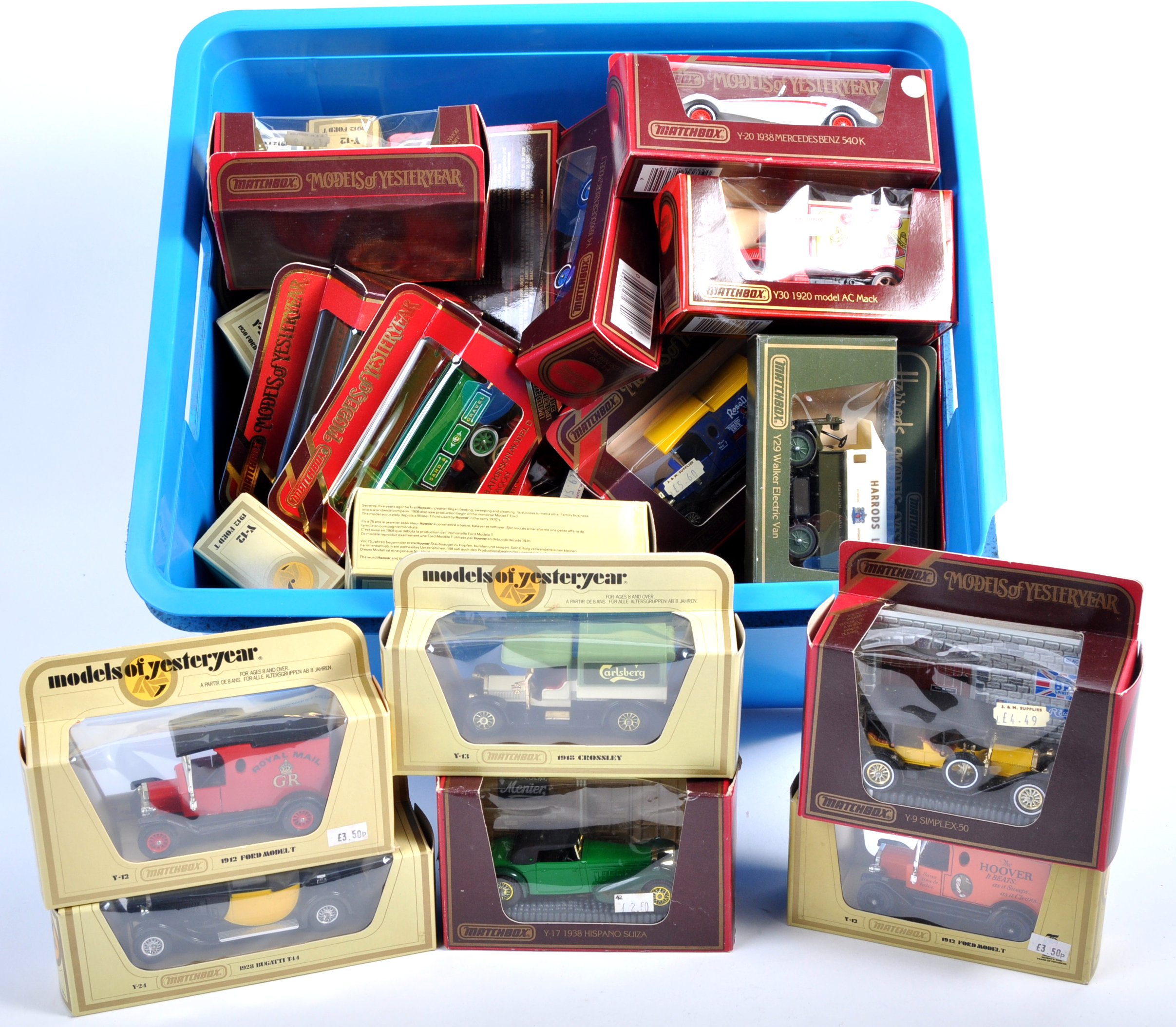 COLLECTION OF MATCHBOX MODELS OF YESTERYEAR BOXED DIECAST