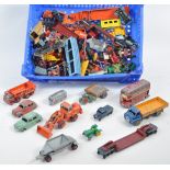 LARGE COLLECTION OF ASSORTED VINTAGE DIECAST MODEL VEHICLES