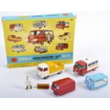 ORIGINAL VINTAGE CORGI TOYS DIECAST GIFT SET 24 CONSTRUCTOR SET