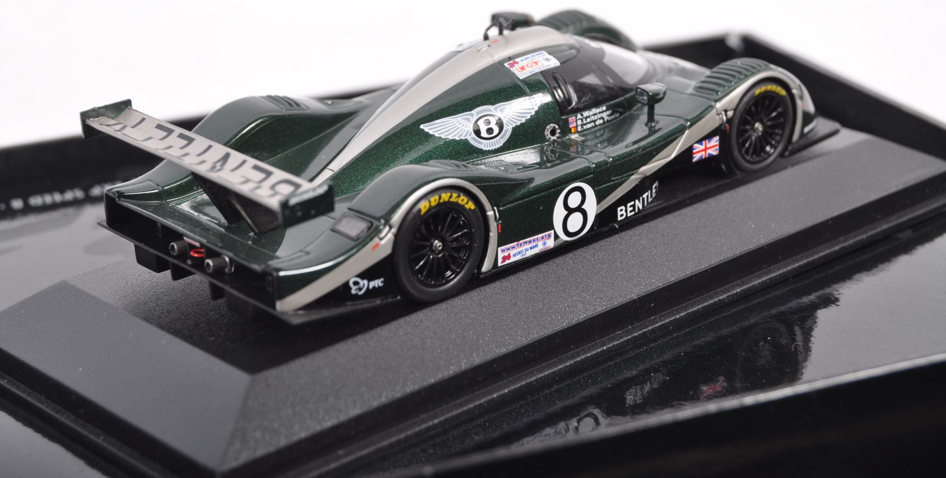 ORIGINAL MINICHAMPS 1/43 SCALE BENTLEY EXP SPEED RACING CAR - Bild 4 aus 4