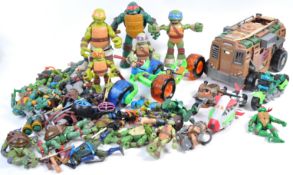 COLLECTION OF TEENAGE MUTANT NINJA TURTLES FIGURES & PLAYSETS