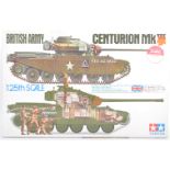 ORIGINAL TAMIYA 1/25 SCALE CENTURION MKIII BRITISH ARMY TANK