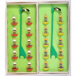 ORIGINAL VINTAGE SUBBUTEO TABLE FOOTBALL 00 SCALE PLAYERS