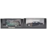 TWO ORIGINAL BOXED MINICHAMPS 1/43 SCALE DIECAST CARS
