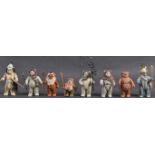 STAR WARS ACTION FIGURES - COMPLETE SET OF EWOKS