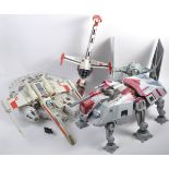 COLLECTION OF ASSORTED HASBRO STAR WARS PLAYSETS