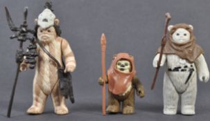 STAR WARS ACTION FIGURES - COLLECTION OF EWOKS