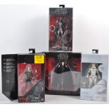 COLLECTION OF X4 STAR WARS BLACK SERIES ACTION FIGURES