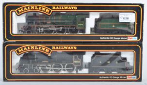 TWO ORIGINAL PALITOY MAINLINE 00 GAUGE RAILWAY LOCOMOTIVES