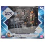 ORIGINAL BBC DOCTOR WHO AND DALEK ACTION FIGURE BOX SET