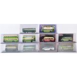 COLLECTION OF X10 CORGI ORIGINAL OMNIBUS DIECAST MODEL BUSES