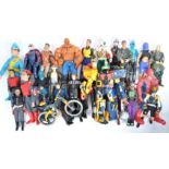 LARGE COLLECTION OF ASSORTED 1/6 SCALE ACTION FIGURES