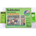 COLLECTION OF VINTAGE SUBBUTEO TABLE TOP FOOTBALL SETS