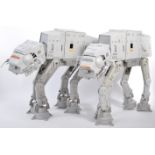 TWO ORIGINAL VINTAGE STAR WARS AT-AT ACTION FIGURE PLAYSETS