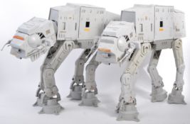 TWO ORIGINAL VINTAGE STAR WARS AT-AT ACTION FIGURE PLAYSETS