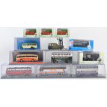 1/76 SCALE 00 GAUGE BOXED DIECAST MODELS - OXFORD, OMNIBUS ETC