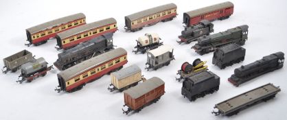 COLLECTION OF TRI-ANG 00 GAUGE LOCOS AND ROLLING STOCK