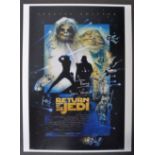 STAR WARS - DAVE PROWSE - DARTH VADER SIGNED 16X12 POSTER