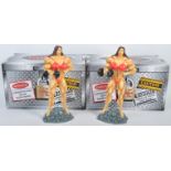 TWO ORIGINAL X-TREME FIGURINES AMAZON ANNIE BODYBUILDING FIGURE