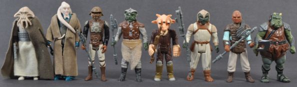 STAR WARS ACTION FIGURES - COLLECTION OF JABBA'S PALACE FIGURES