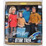 ORIGINAL VINTAGE MATTEL BARBIE AND KEN STAR TREK GIFT SET