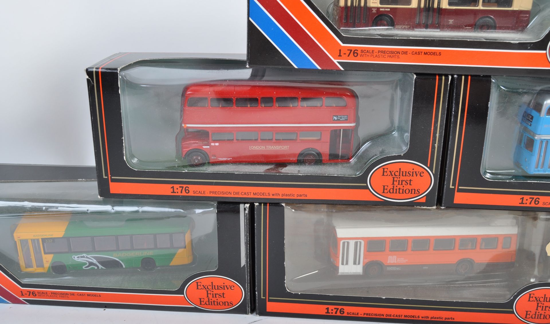 COLLECTION OF X10 EFE 1/76 SCALE DIECAST MODEL BUSES - Bild 2 aus 5