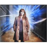 DOCTOR WHO - CATHERINE TATE - AUTOGRAPHED COLOUR PHOTO