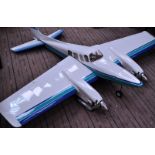 RADIO CONTROLLED PLANE - TWIN ENGINED LARGE SCALE RC PLANE