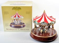 BOXED MR CHRISTMAS GOLD LABEL COLLECTION ANIMATED CAROUSEL