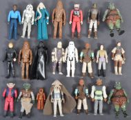 LARGE COLLECTION OF VINTAGE KENNER STAR WARS ACTION FIGURES