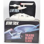 STAR TREK - ORIGINAL VINTAGE WESCO BATTERY OPERATED ALARM CLOCK