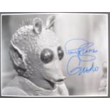 STAR WARS - PAUL BLAKE - GREEDO - SIGNED PHOTOGRAPH 16X12"