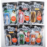 COLLECTION OF X6 KENNER STAR WARS ' RETRO COLLECTION ' FIGURES