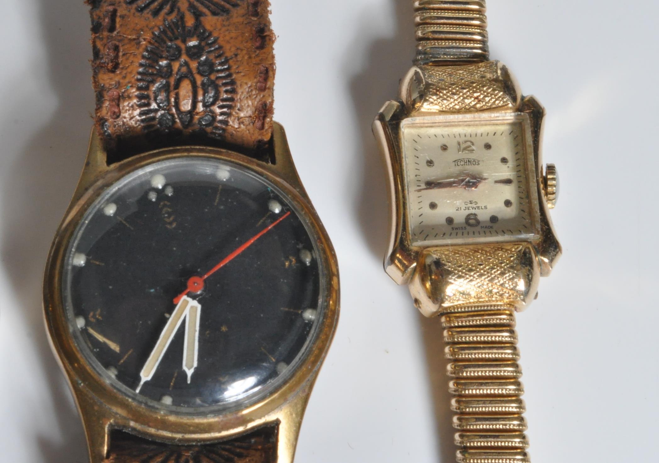 SERVICES WATCH, TANK FACED SIRO & TECHNOS WATCHES - Image 4 of 7