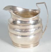 1800 GEORGIAN SILVER CREAMER JUG