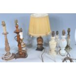 20TH CENTURY DESK LAMP / SIDE LAMP BASES