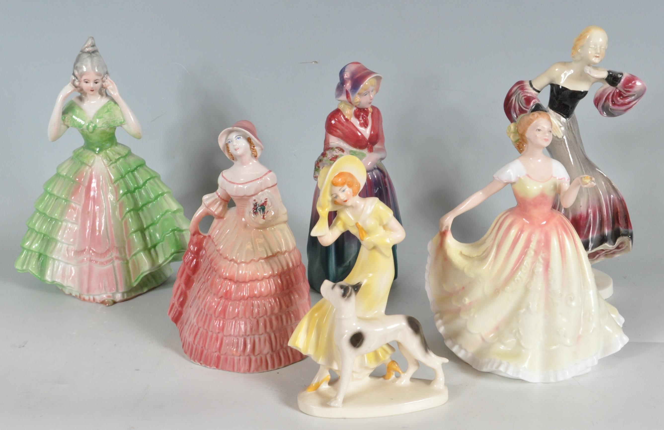 COLLECTION OF ROYAL DOULTON AND OTHER FIGURINES