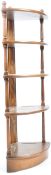 LUCIAN ERCOLANI FOR ERCOL BEECH AND ELM FIVE TIER STAND