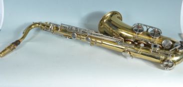 20TH CENTURY BRASS SAXOPHONE BY BERG LARSEN