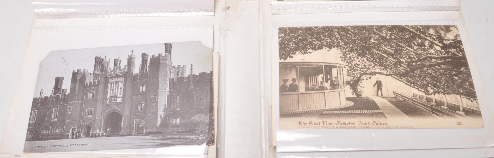 COLLECTION OF APPROX 80 EDWARDIAN POSTCARDS OF HAMPTON COURT PALACE - Image 3 of 12