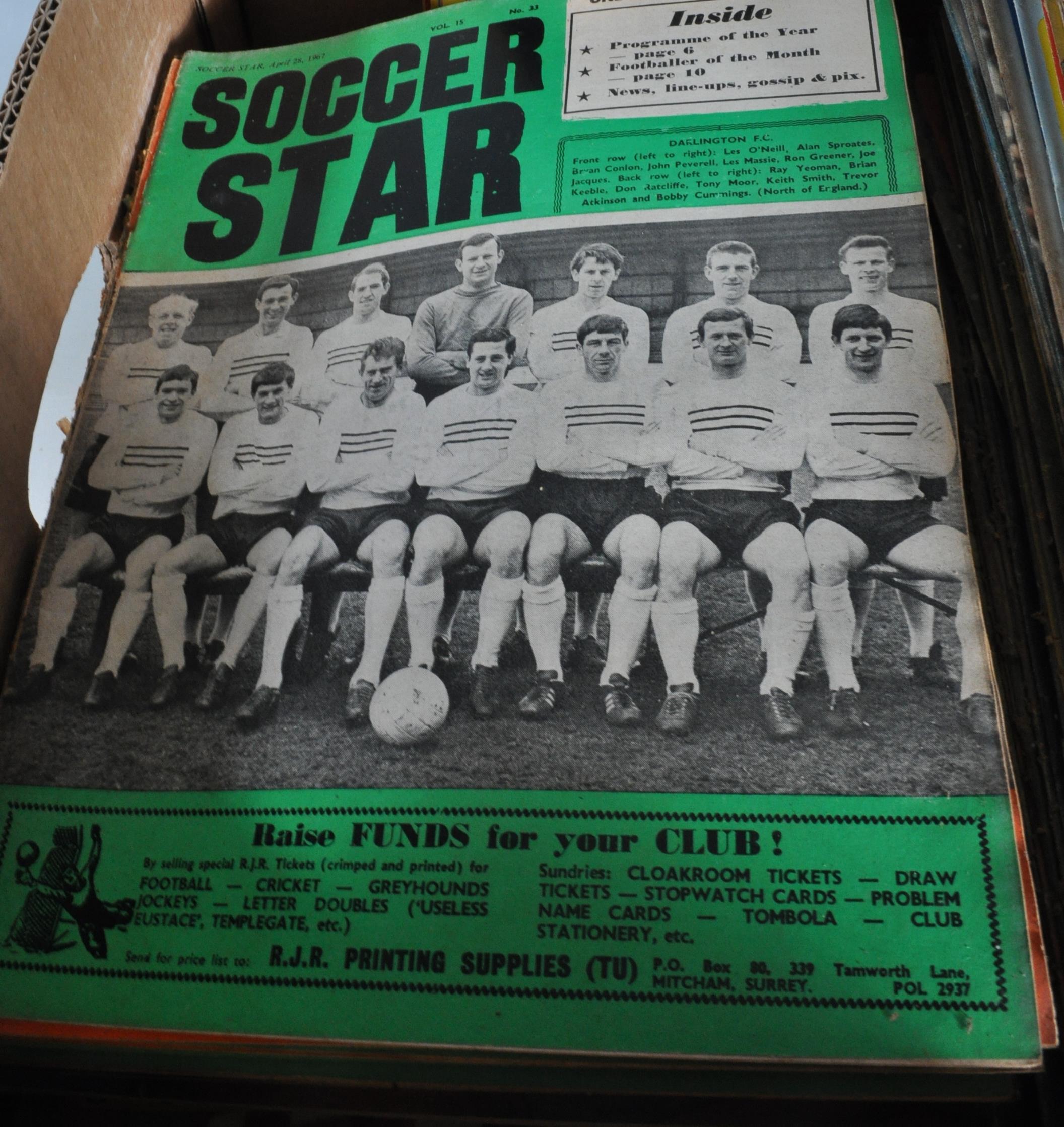 1960’S SOCCER STAR AND FOOTBALL MONTHLY MAGAZINES - Image 9 of 11